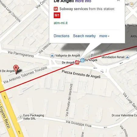 Atahotel De Angeli 4* Милан
